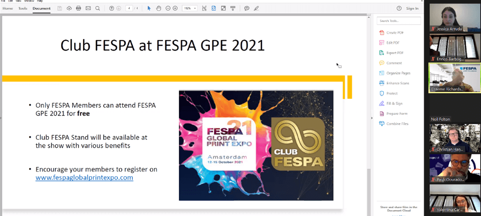 Club FESPA at FESPA GPE 2021